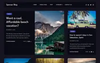 Spenser Blog theme preview