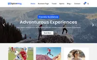 SpiceMag theme preview