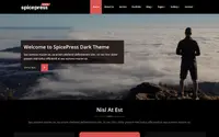 SpicePress Dark theme preview