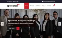 SpicePress theme preview