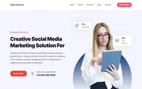 Spike Business theme preview