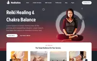 Spiritual Meditation theme preview