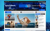 SplashNews theme preview