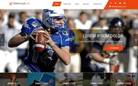 Sports Club Lite theme preview