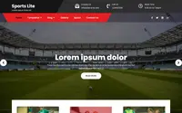 Sports Lite theme preview