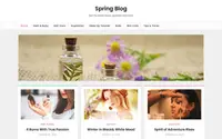 Spring Blog theme preview