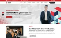Startup Consultant theme preview