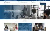 Startup Solutions theme preview