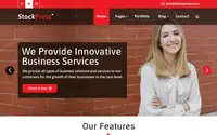 StockPress theme preview