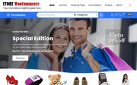Store WooCommerce theme preview