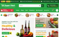 Super Mart theme preview
