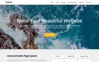 Superb Landingpage theme preview