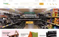 Supermarket Store theme preview