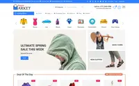 Supermarket theme preview