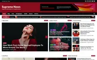 Supreme News theme preview