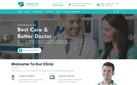 Tabib Hospital theme preview