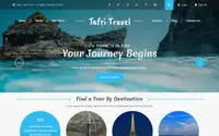 Tafri Travel theme preview