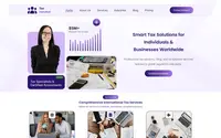 Tax Consultant theme preview