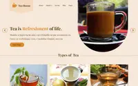 Tea Cafe theme preview