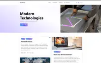 Tech Blogging theme preview