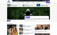 Tech Review Blog theme preview