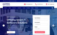 Tech Software Company theme preview