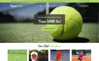 Tennis Club theme preview