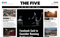 Tenzin News Magazine theme preview