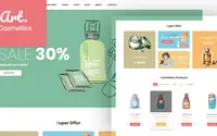 Art-Cosmetics theme preview
