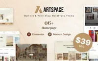 ArtSpace theme preview