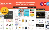 Crazyshop theme preview