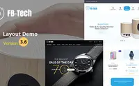 FB Tech theme preview