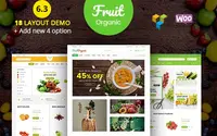 Food Fruit theme preview