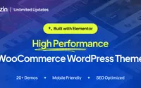 Glozin theme preview