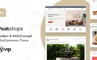 PeakShops theme preview