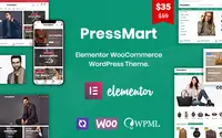 PressMart theme preview