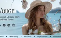 Vouge theme preview