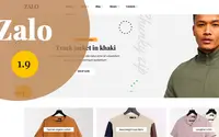Zalo fashion theme preview