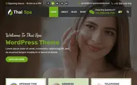 Thai Spa theme preview