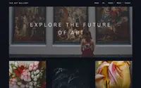The Art Gallery theme preview