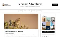 The Blog Journey theme preview