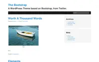 The Bootstrap theme preview