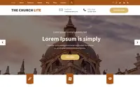 The Church Lite theme preview