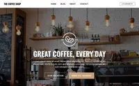 The Coffee Shop theme preview