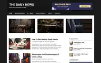 The Daily News theme preview
