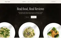 The Food Reviewer theme preview