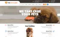 The Pet Clinic theme preview