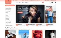 The Retail Storefront theme preview