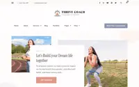 Thrive Coach theme preview