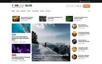 Timeless Blog theme preview